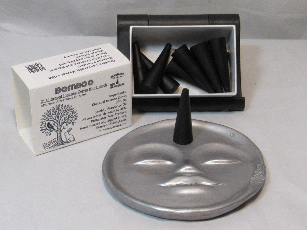 Bamboo 2" Incense Cones - Top Flow 10/pack