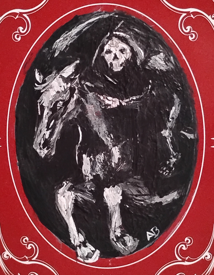 Ace of Spades - Acrylic Painting