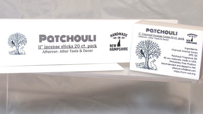 Patchouli Incense Sticks 11" Hand Dipped 20 pack
